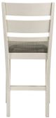 Liberty Furniture Brook Bay Gray/Textured White Counter Height Chair-4