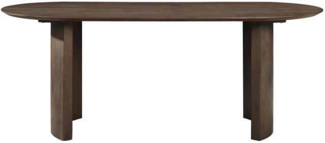 New Classic® Home Furnishings Kody Dark Walnut Oval Dining Table-2