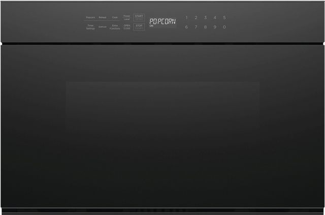 Fisher & Paykel Series 7 1.2 Cu. Ft. Black Glass Microwave Drawer
