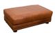 USA Premium Leather Furniture 9055 Brandy Gator All Leather Cocktail Ottoman-0