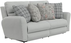 Catnapper® Chappy Pebble Manual Reclining Sofa