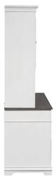 Liberty Furniture Allyson Park Charcoal/Wirebrushed White Credenza and Hutch-3