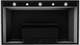 Vent-A-Hood® Designer Series 42" Black Wall Mounted Range Hood-3