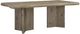 Bernards Pagosa Beige Double Pedestal Dining Table-0