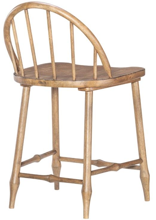 Legacy Classic Vintage Market Barnwood Oak Counter Stool-1