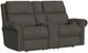 Flexsteel® Customizable Bernard Leather Power Reclining Loveseat with Console, Headrest and Lumbar-0
