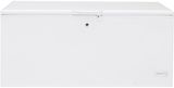 GE® 74" 21.7 Cu. Ft. White Chest Freezer