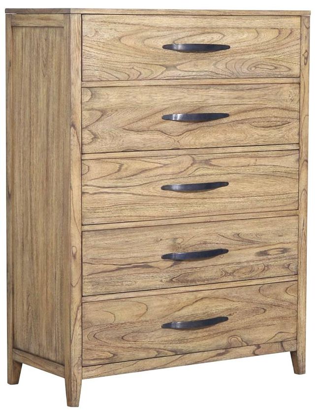 Napa Furniture Design Belgium Brown 5-Drawer Regular Chest-0