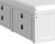 Elements International Cali Kids White Complete Full Captain Bed -2