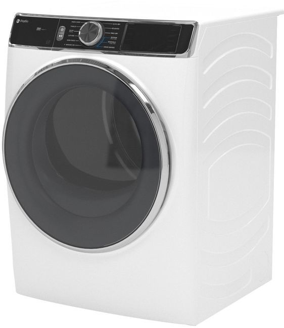 GE Profile™ 7.8 Cu. Ft White Gas Dryer-2