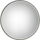 Uttermost® Stefania Antiqued Silver Leaf Round Mirror-0