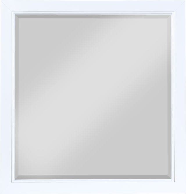 Meridian Furniture Marisol White Mirror-0