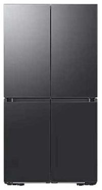Dacor 36" 22.8 Cu. Ft. Graphite Stainless Counter Depth French Door Refrigerator with a Reveal™ Door Front view of the Dacor 36" 22.8 Cu. Ft. Graphite Stainless Counter Depth French Door Refrigerator with a Reveal™ Door