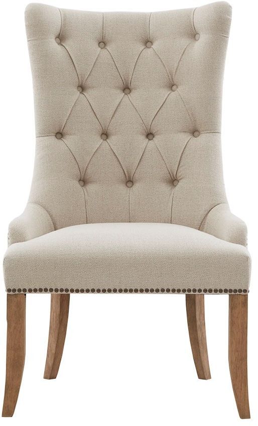 Olliix by Madison Park Cream Lucas Accent Chair-0