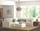 Jackson Furniture Ritzy 6-Piece Bone Modular Sectional with Ottoman-1