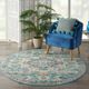 Nourison Home™ Passion 5' Round Style 10 Area Rug-5