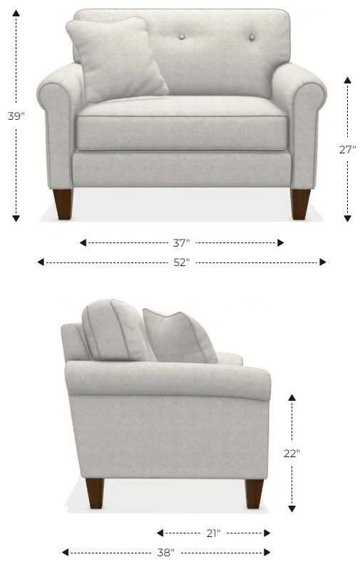 La-Z-Boy® Laurel Oat Chair and a Half-2