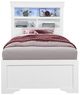 Global Furniture USA Pompei White Twin Bookcase Bed-0