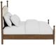 Riverside Furniture Calhoun Whiskey Oak Queen Upholstered Panel Bed-3