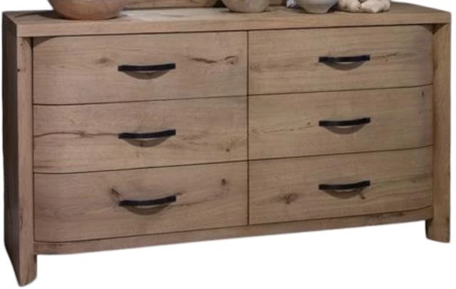 Magnussen Home® Laramie Honey Wheat Double Drawer Dresser-0