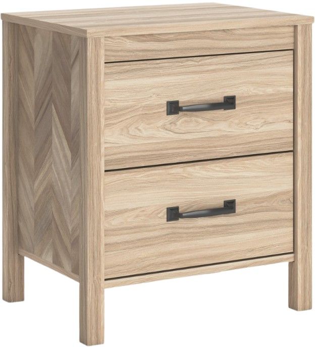 Signature Design by Ashley® Battelle Tan Nightstand-0