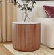 Classic Home Josie Umber Round End Table-1