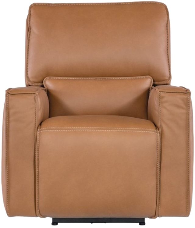 Hooker® Furniture MS Miles Oslo Antelope Power Recliner with Power Headrest-2