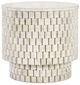 Classic Home Norwood Cream Round End Table-0