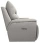La-Z-Boy® Palmer Chalk Power Reclining Chair and a Half with Headrest-3