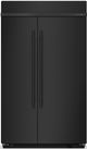 KitchenAid® 48" 30 Cu. Ft. Black Ore Built-In Side-by-Side Refrigerator with Platinum Interior-0