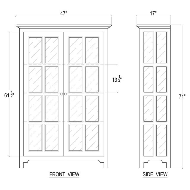 Bramble Customizable Aries Bookcase-1