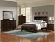 Vaughan-Bassett Bonanza Merlot California King Panel Bed-1