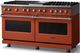 Viking® 5 Series 60" Spiced Cider Pro Style Dual Fuel (NG) Range with Polished Chrome Trim-2