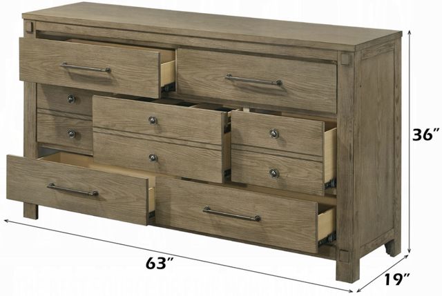 ACME Furniture Colton Antique White Oak Dresser-3