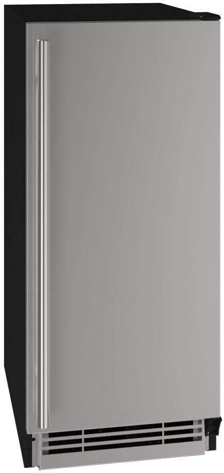 U-Line® 15" 3.1 Cu. Ft. Stainless Steel Compact Refrigerator-0