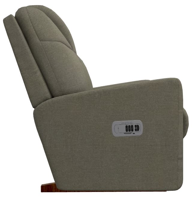 La-Z-Boy® Sparrow Moss Power Rocking Recliner with Headrest-2