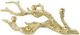 A & B Home Champagne Gold Tree Branch Candle Holder-0