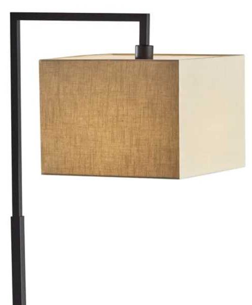 Adesso® Richard Black Floor Lamp-1