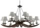 Currey & Company Whitlow Antique Galvanized Chandelier-2