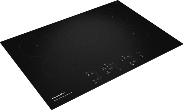 KitchenAid® 30" Black Induction Cooktop-1
