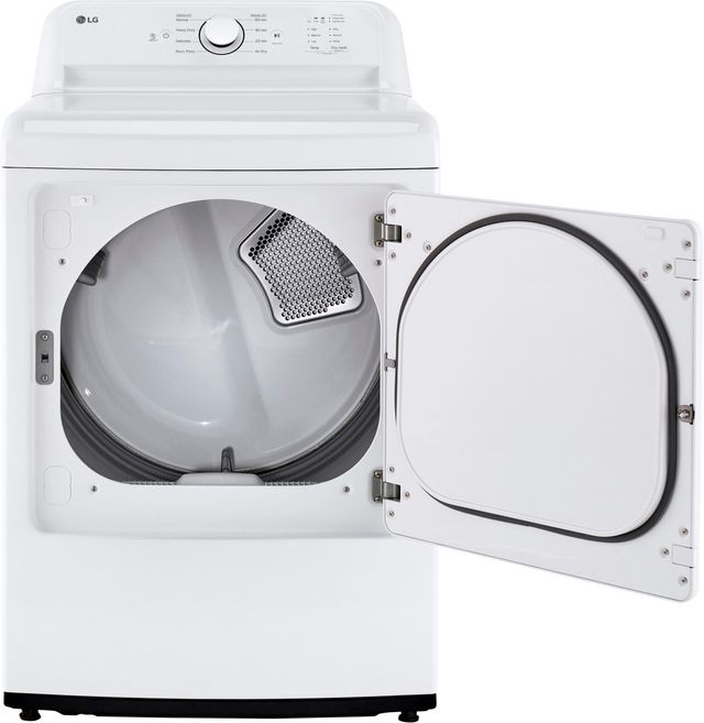 LG 7.3 Cu. Ft. White Front Load Electric Dryer-3