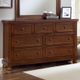Vaughan-Bassett Reflections Medium Cherry Queen Bedroom Collection-2