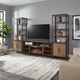 Sunny Designs™ San Diego Antique Brown Entertainment Wall-1