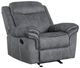 ACME Furniture Zubaida Gray Manual Glider Recliner-0