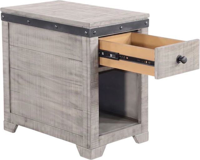 Sunny Designs™ Alpine Grey Chair Side Table-3
