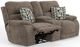 iAmerica Bonnie Mushroom Zero Gravity Layflat Power Reclining Console Loveseat with Heat and Massage-2