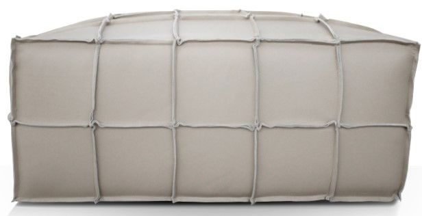 Mazin Furniture Bahia Light Gray Ottoman-3