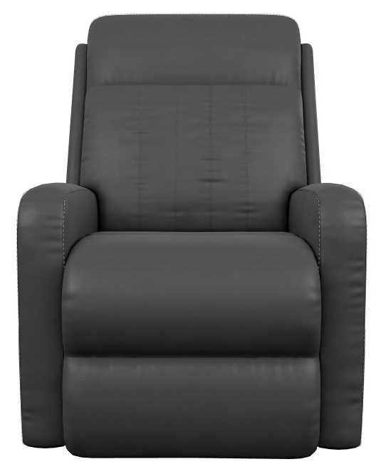 La-Z-Boy® Finley Onyx Leather Power Rocking Recliner with Headrest-1