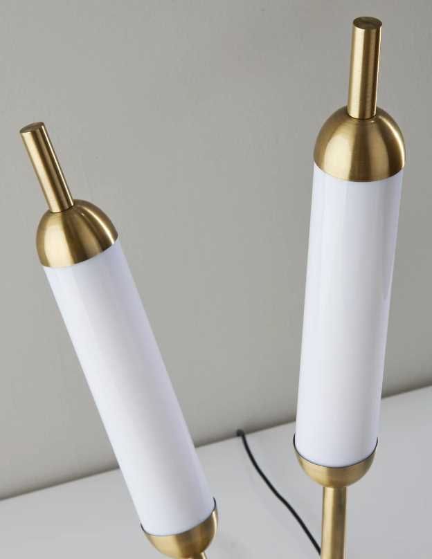 Adesso® Pierce Antique Brass LED Table Lamp-2