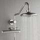 Forno Acqua AcquaFALL Brushed Nickel Retrofit Shower System-2